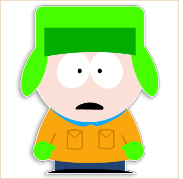 South Park Cartooon Decal5 3320