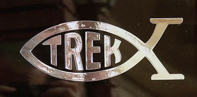 Star Trek Fish Decal