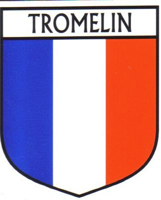 Tromelin Flag Crest Decal Sticker