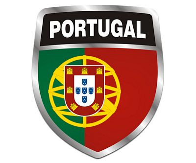 Portugal Crest Sticker NEW