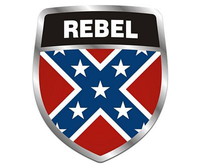 REBEL Crest Sticker NEW