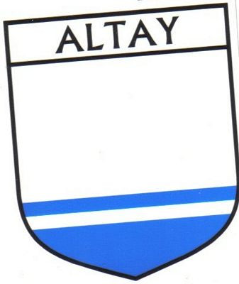 Altay Flag Crest Decal Sticker