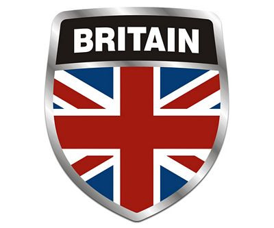 Britain Crest Sticker NEW
