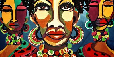 African Culture Sticker 6