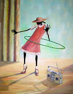 African Fine Art Sticker 3