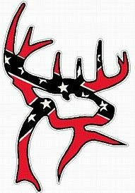 BC Deer - REBEL FLAG