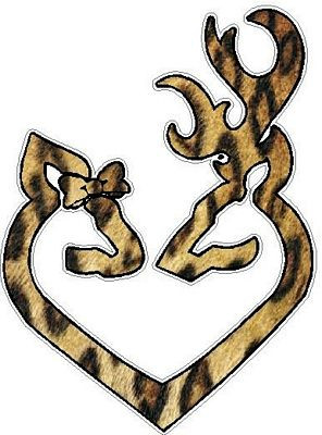 DEER HEART FILLS Leopard Skin