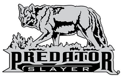 GRAY BLACK WHITE Predator Slayer Sticker