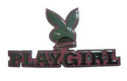 Playgirl Scritp Chrome Emblem