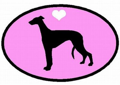 Greyhound Decal PINK