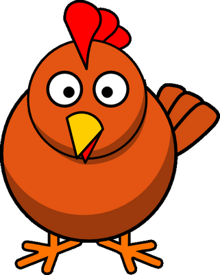 Chicken Color Decal