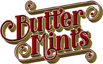 BUTTER MINTS CANDY LOGO