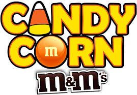 CANDY CORN M&M STICKER