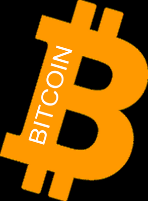 bitcoin B LOGO decal