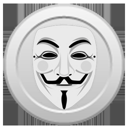 Meme Coin Crypto Currency round Logo