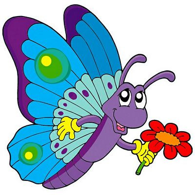 Butterfly Color Window or Wall Sticker 2