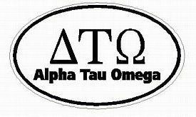 Alpha Tau Omega F01 OVAL W