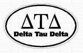 Delta Tau Delta F03 OVAL W