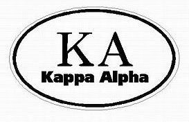Kappa Alpha F05 OVAL W
