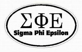 Sigma Phi Epsilon F14 OVAL W