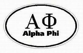 Alpha Phi S05 OVAL W