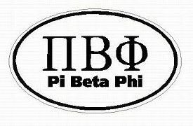 Pi Beta Phi S14 OVAL W