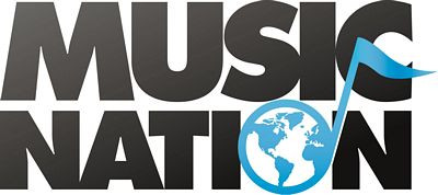 Music Nation logo Sticker