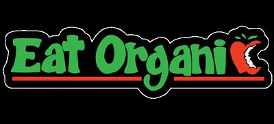 Eat Organic Bumper Sticker 2