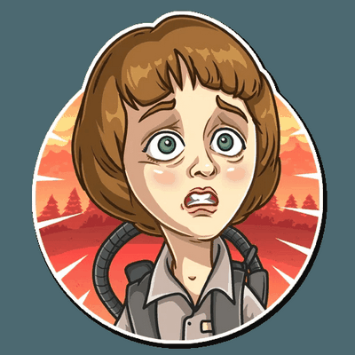 stranger things netflix stricker 3