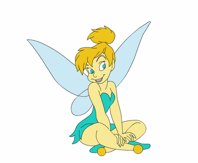 Tinkerbell Decal Sticker09