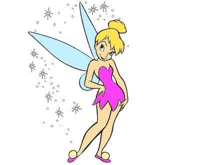 Tinkerbell Decal Sticker11