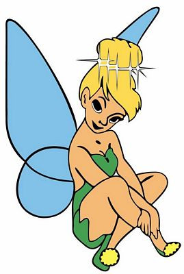 Tinkerbell Decal Sticker16