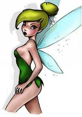 Tinkerbell Sexy Color Decal Sticker