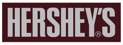 Hershey's logo 3 candy sticker