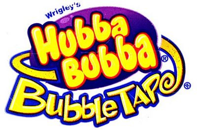 Hubba Bubba Bubble Tape-logo STICKER