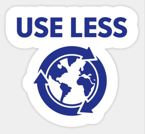 USE LESS STICKER