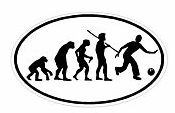 Evolution Sport Stickers BOWLING - OVAL W