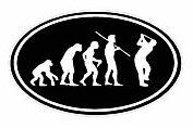 Evolution Sport Stickers GOLF - OVAL B