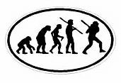 Evolution Sport Stickers SOFTBALL - OVAL W