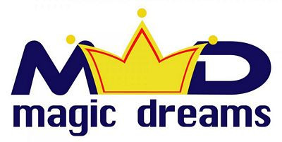 Magic Dreams Logo sk8 sticker