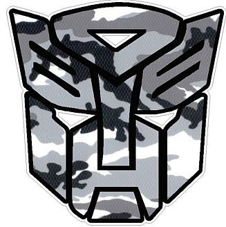 Camo GRAY Autobot