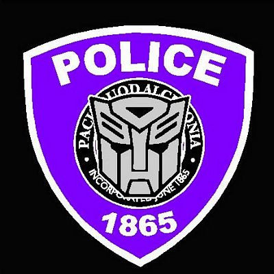 POLICE Transformer Shields Auto Purple