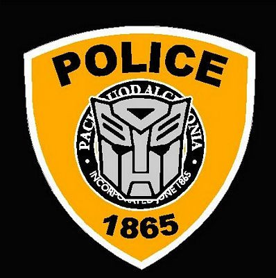 POLICE Transformer Shields Auto Yellow