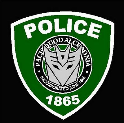 POLICE Transformer Shields Decp Green