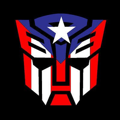 Puerto Rico Autobot Sticker