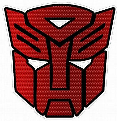 Transformer Carbon Fiber Fill AUTOBOT