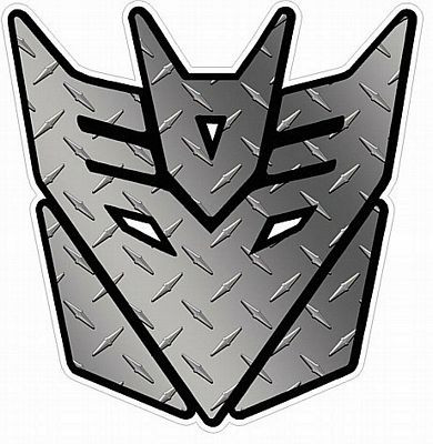 Transformer Diamond Plate Fill DECPTICON