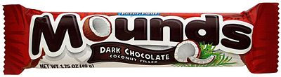 Mounds Wrapper Candy Sticker