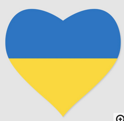 Ukraine Love Sticker