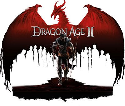Dragon Age 2 Logo Gamer Sticker
